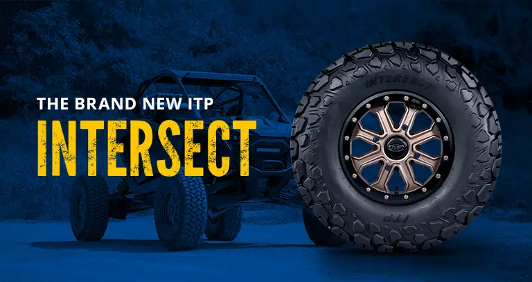 The brand new ITP Intersect tire